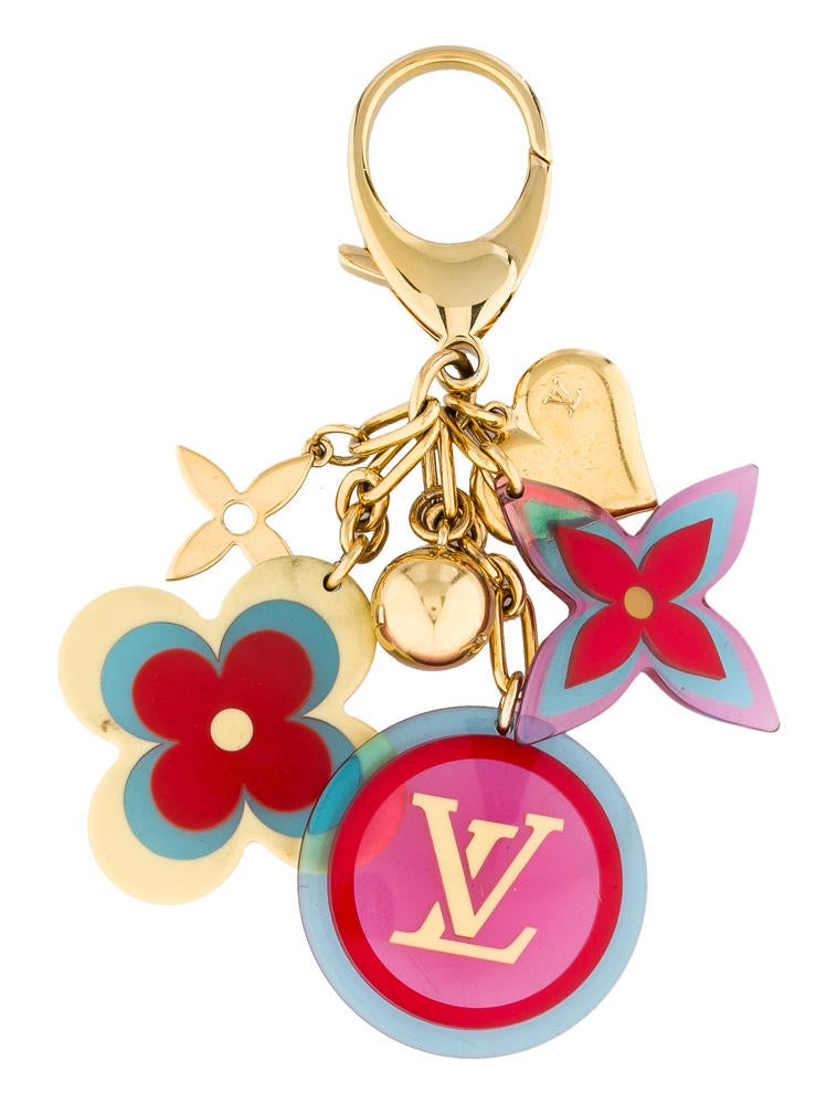 Louis Vuitton Bag Charm Key Ring Gold Other, Accessories LOU24954