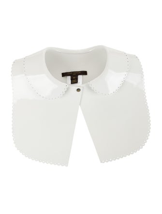 Louis Vuitton Patent Leather Peter Pan Collar
