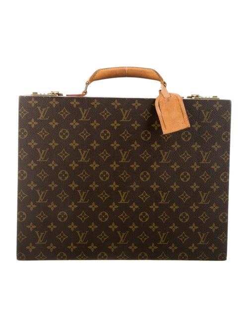 Louis Vuitton Vintage Monogram Briefcase brown