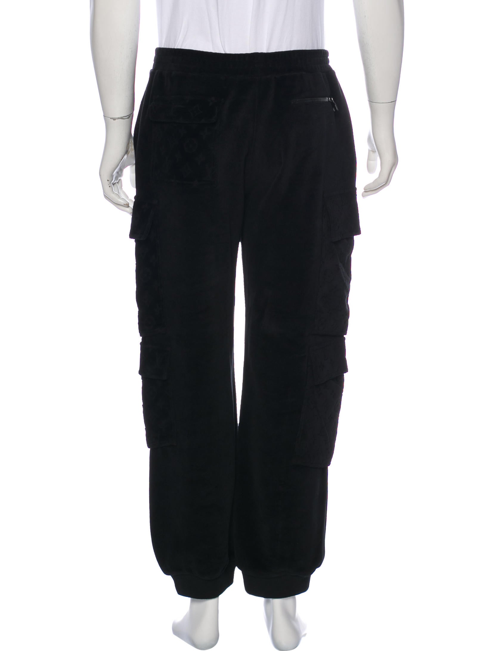 louis vuitton velour pants