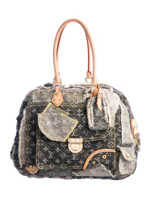 Louis Vuitton Denim Patchwork Bowly denim