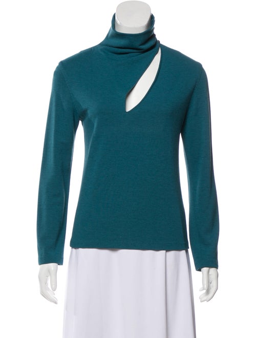 Louis Vuitton Turtleneck Long Sleeve Top Green
