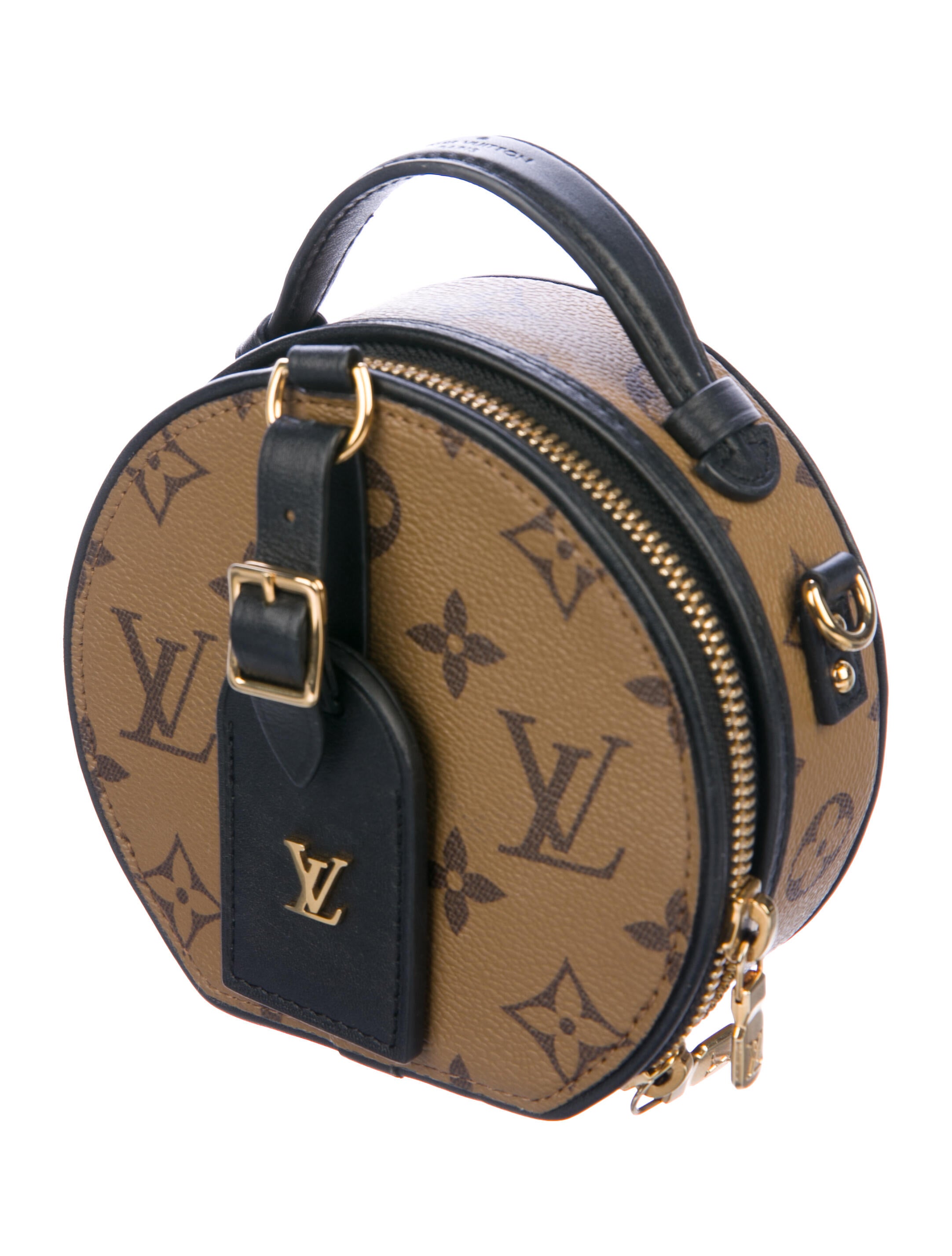 Louis Vuitton 2019 Reverse Monogram Petite Boite Chapeau Handbags