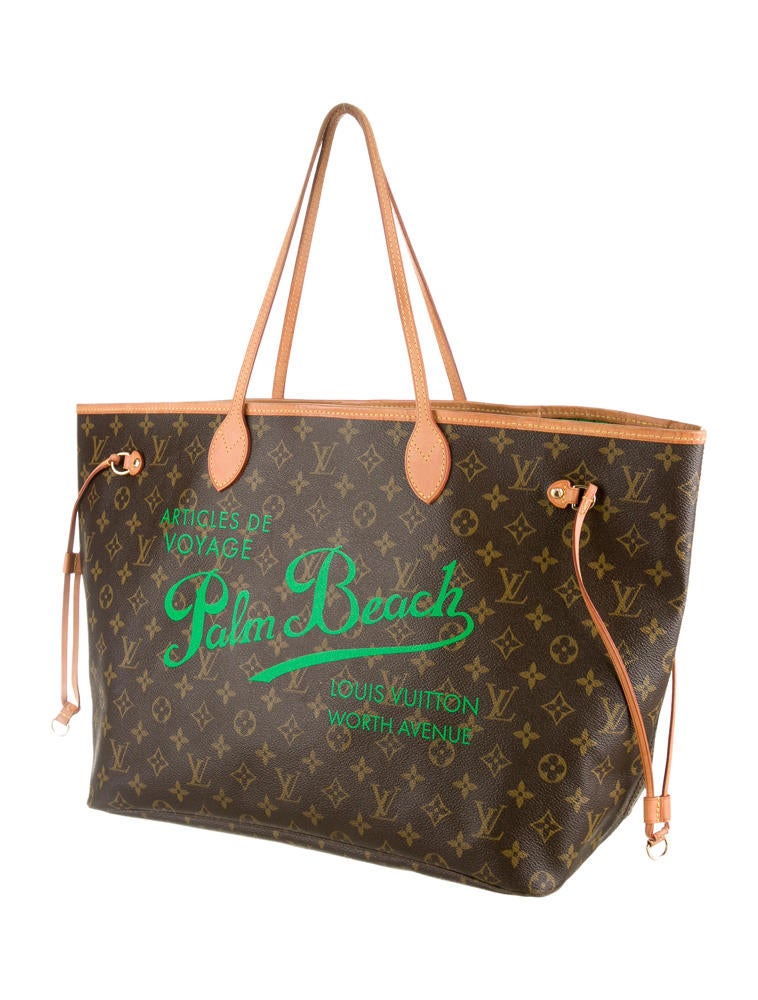 Louis Vuitton Palm Beach Neverfull GM Tote
