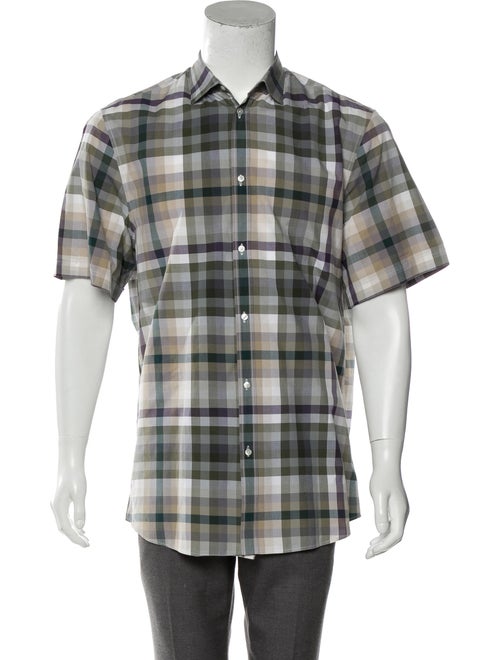 Louis Vuitton Checkered Button-Up Shirt - Clothing - LOU303083 | The ...