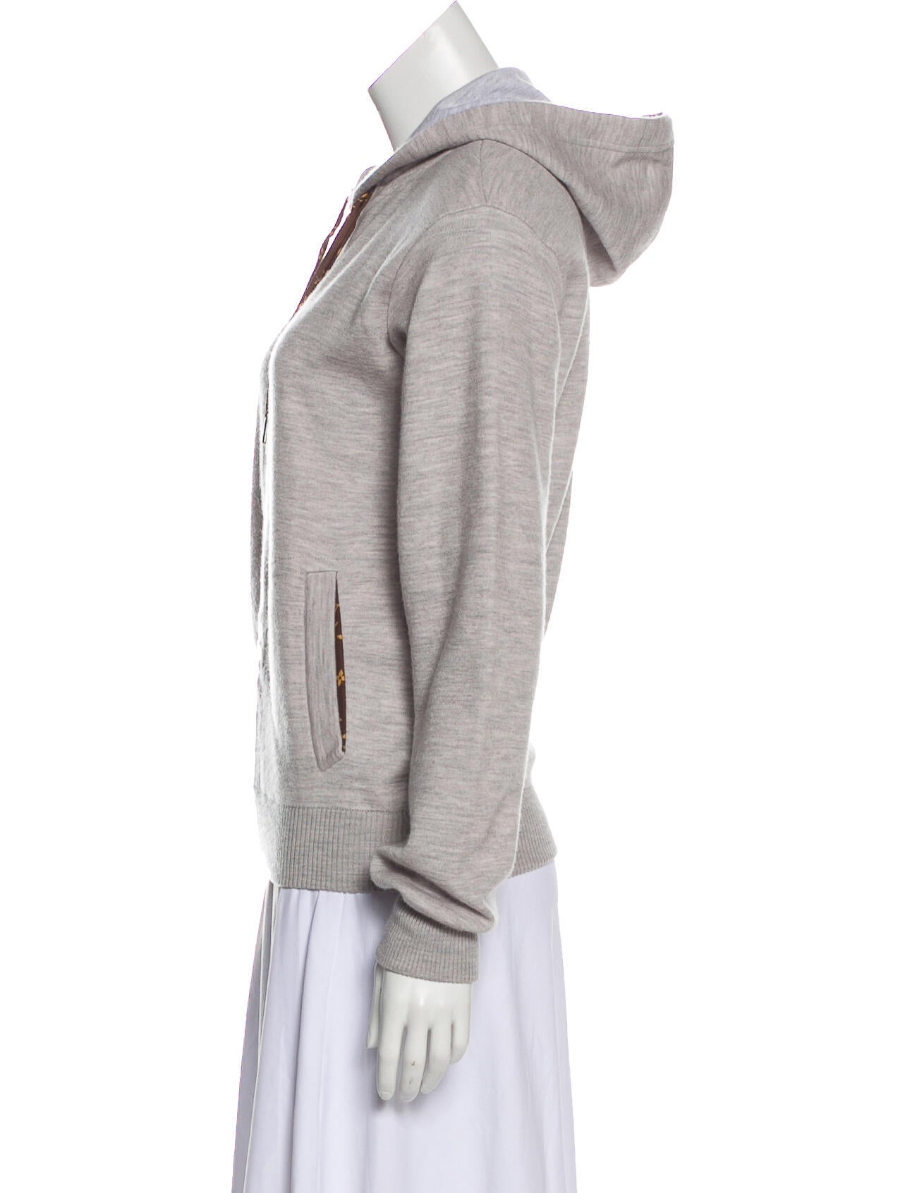 Louis Vuitton 2017 Crew Neck Sweatshirt - Grey Tops, Clothing - LOU310372 | The RealReal