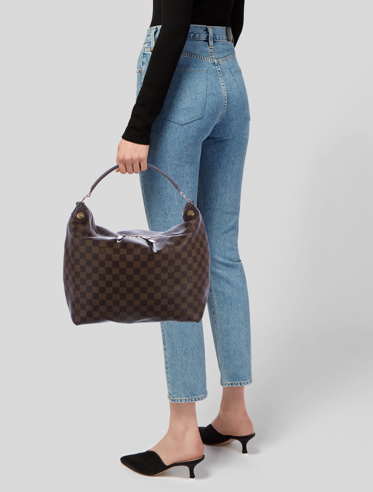 louis vuitton duomo hobo damier ebene