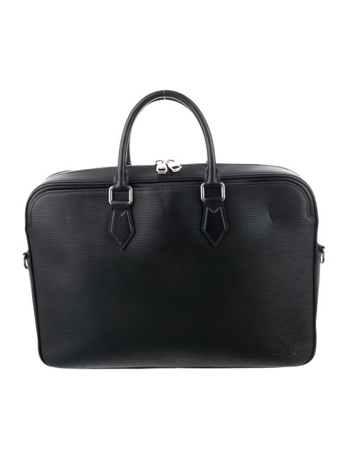 Louis Vuitton Epi Dandy PM Briefcase navy
