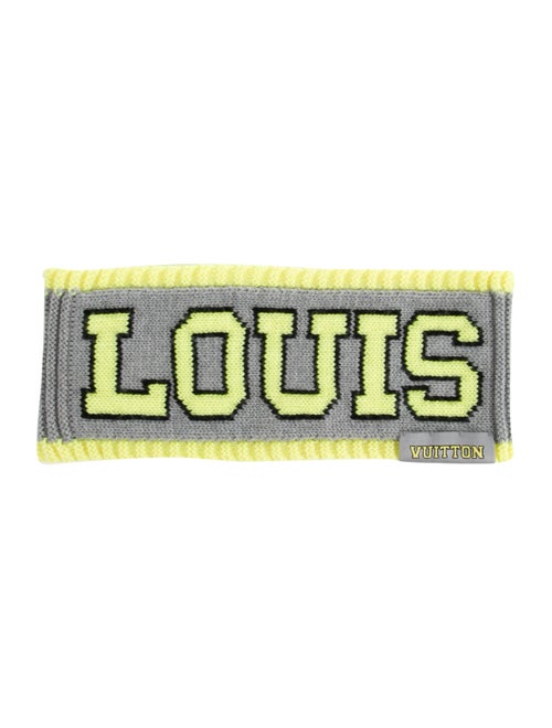 Louis Vuitton Fluo Louis Headband grey