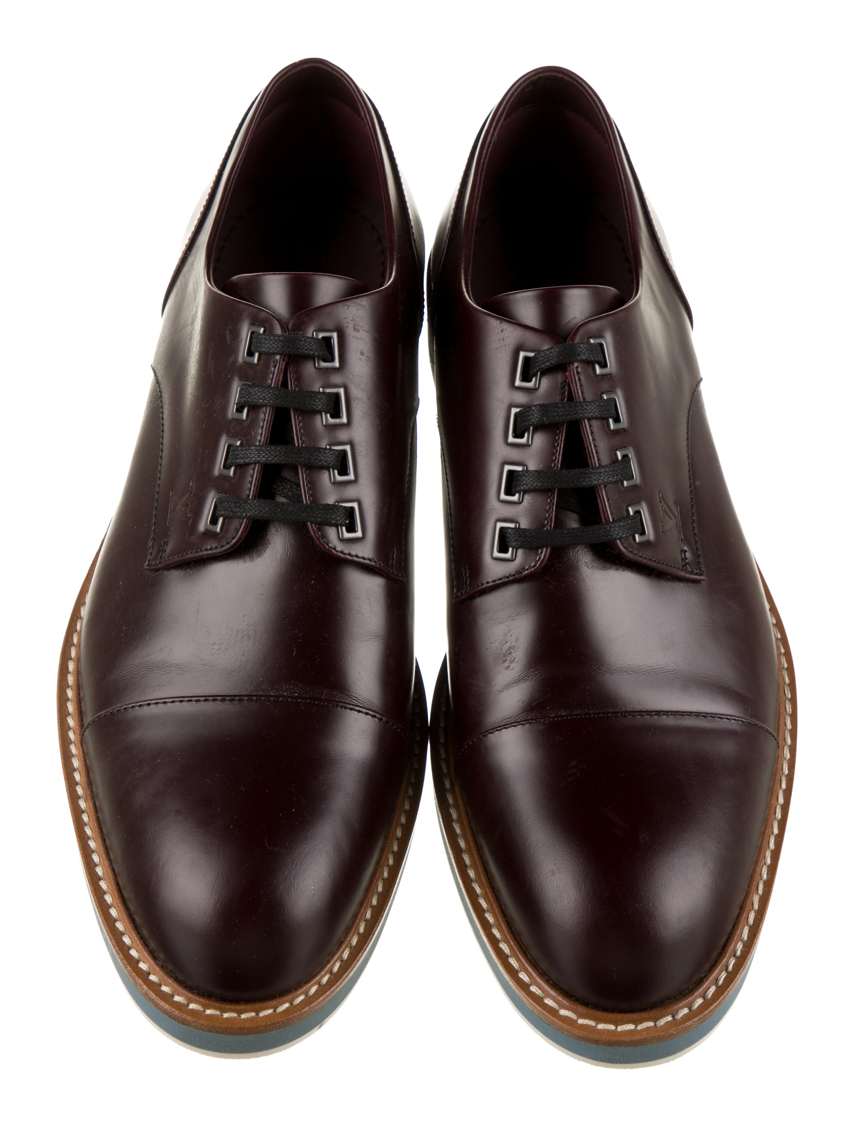 leather derby shoes