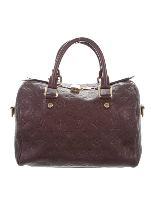lv speedy 25 bandouliere empreinte review Louis Vuitton Empreinte Speedy Bandoulière 25 - Handbags - LOU322423 | The RealReal