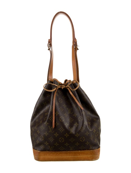 Louis Vuitton Vintage Monogram Noè GM Brown