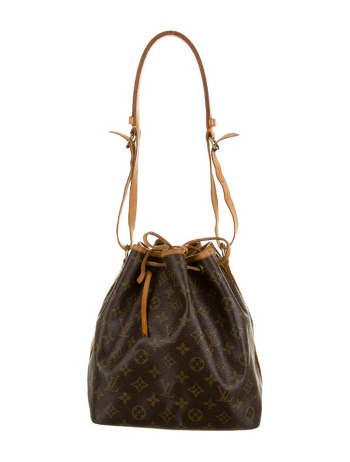 Louis Vuitton Vintage Monogram Petit Noé Brown