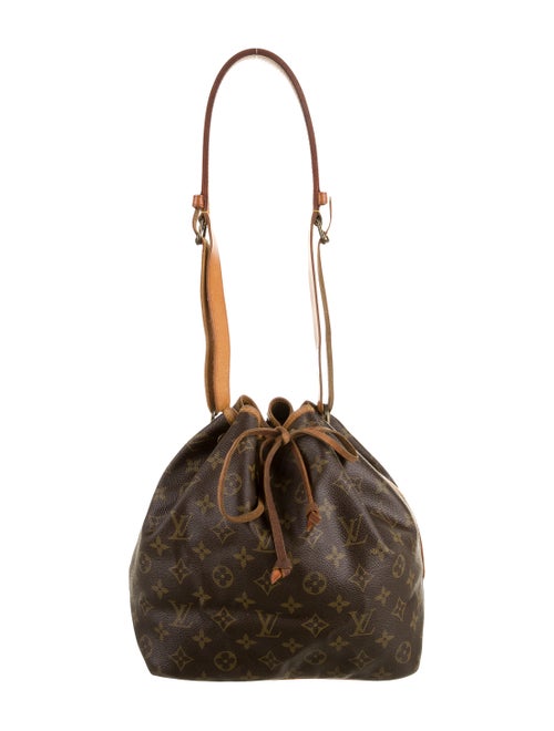 Louis Vuitton Vintage Monogram Petit Noé Brown