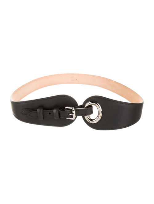 Louis Vuitton Leather Corset Belt Black
