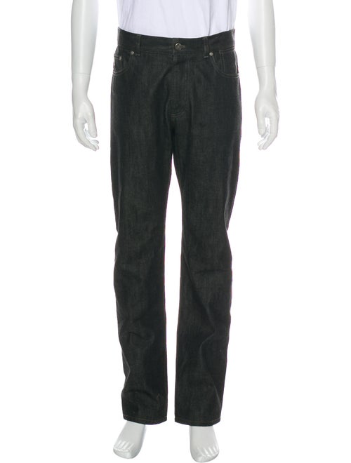 Louis Vuitton Straight-Leg Jeans Grey