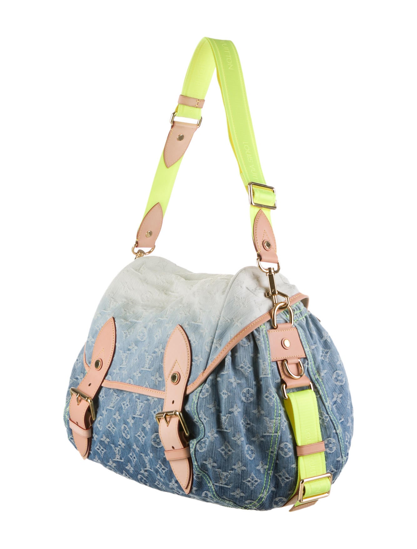 louis vuitton sunrise denim bag
