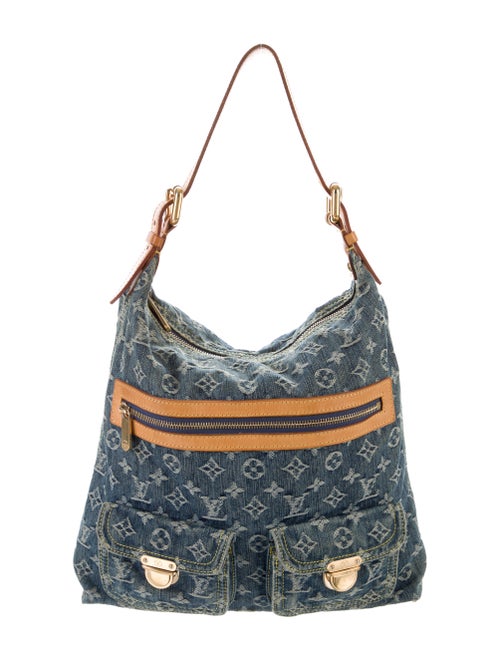 Louis Vuitton Monogram Denim Baggy GM denim