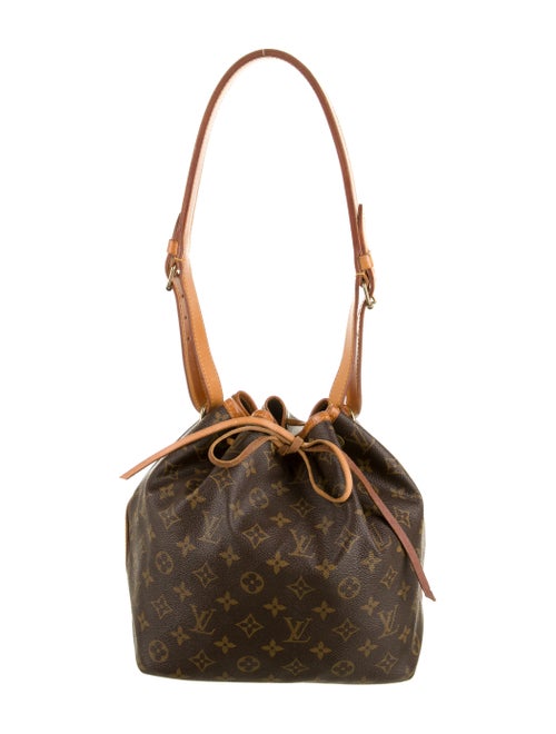 Louis Vuitton Vintage Monogram Petit Noé Brown