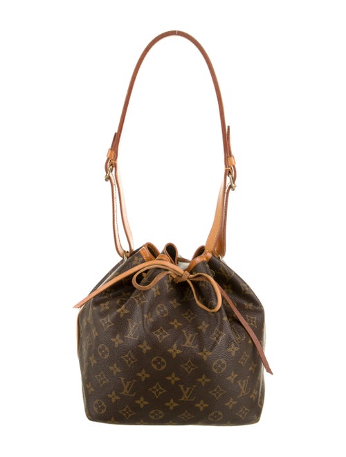 Louis Vuitton Vintage Monogram Petit Noé Brown