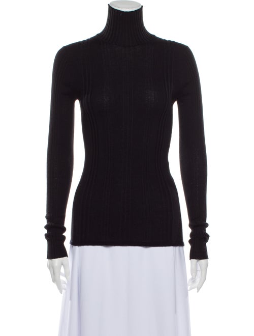 Louis Vuitton Turtleneck Long Sleeve Top Black