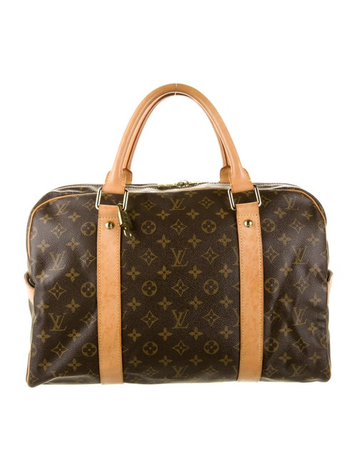 Louis Vuitton Monogram Carryall Bag Brown