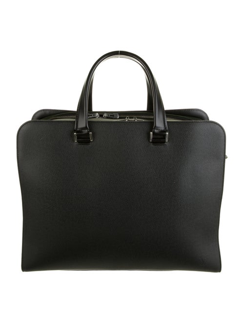 Louis Vuitton Taiga Nevski Briefcase black