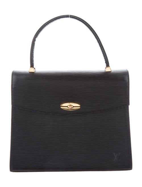 Louis Vuitton Epi Malesherbes Bag Black