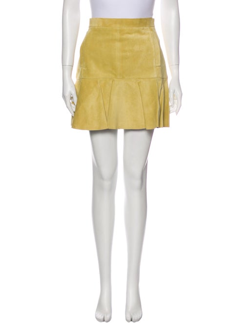 Louis Vuitton Mini Skirt Yellow