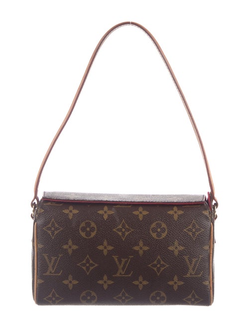 Louis Vuitton Monogram Recital Bag Brown