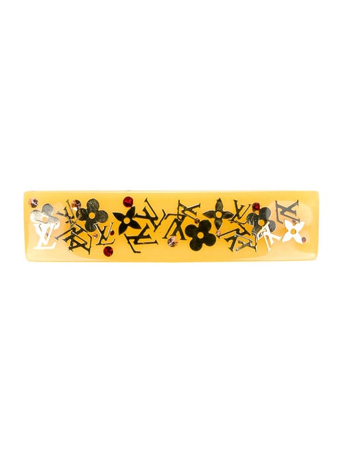 Louis Vuitton Inclusion Monogram Barrette Yellow
