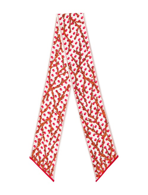 Louis Vuitton Ramages Silk Bandeau White
