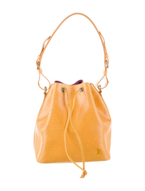 Louis Vuitton Vintage Epi Petit Noé brass