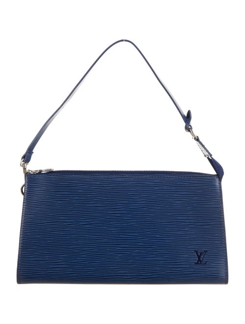 Louis Vuitton Epi Pochette Accessories 24 Indigo
