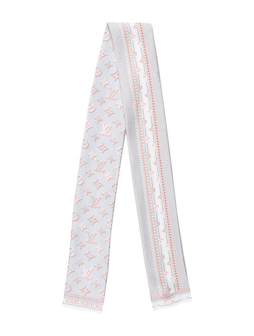 Louis Vuitton Monogram Satin Bandeau blue