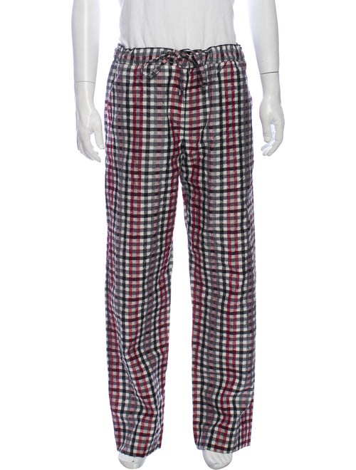 Louis Vuitton Silk Pants Red