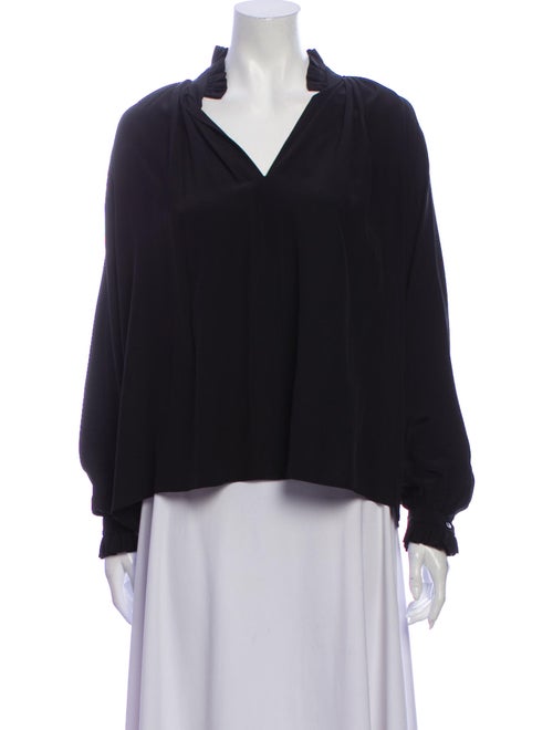 Louis Vuitton 2020 Silk Sweatshirt Black
