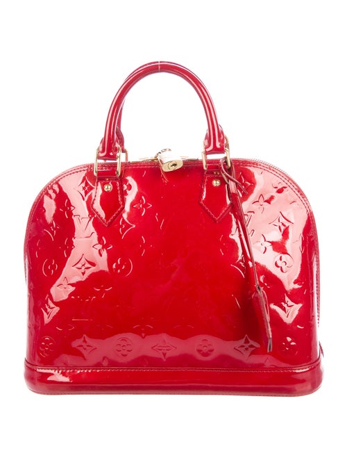 Louis Vuitton Vernis Alma PM Rouge