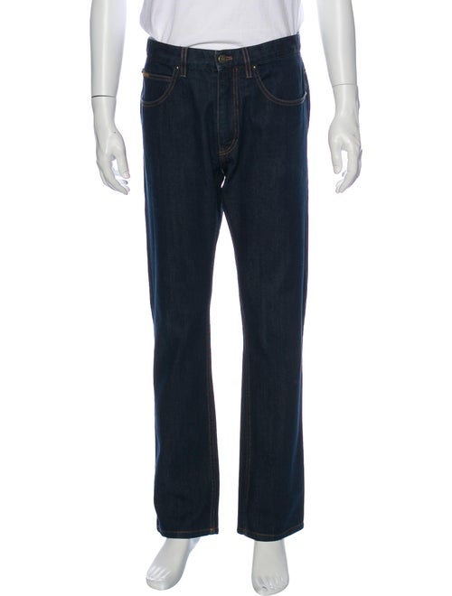 Louis Vuitton Slim Fit Jeans Blue