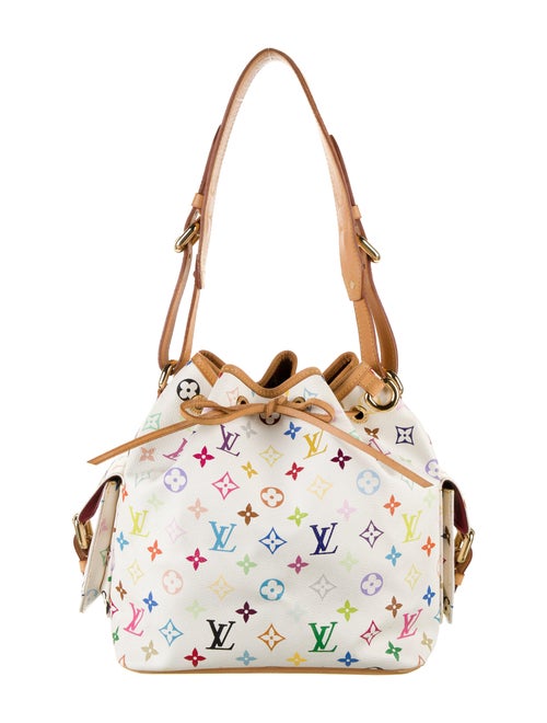 Louis Vuitton Monogram Multicolore Petit Noé White
