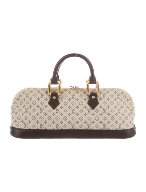 Louis Vuitton Mini Lin Alma Long Bag Beige