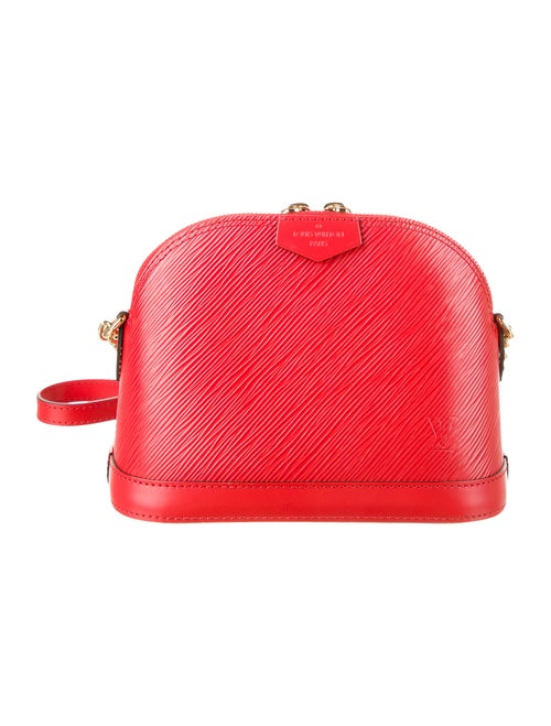 Louis Vuitton 2018 Epi Mini Alma Bag Red