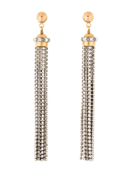 Louis Vuitton Strass All That Jazz Tassel Drop Ear