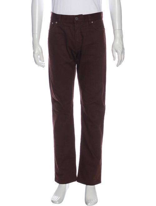 Louis Vuitton Straight-Leg Jeans Brown