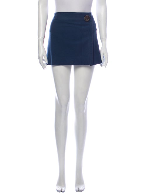 Louis Vuitton Wool Mini Skirt Wool