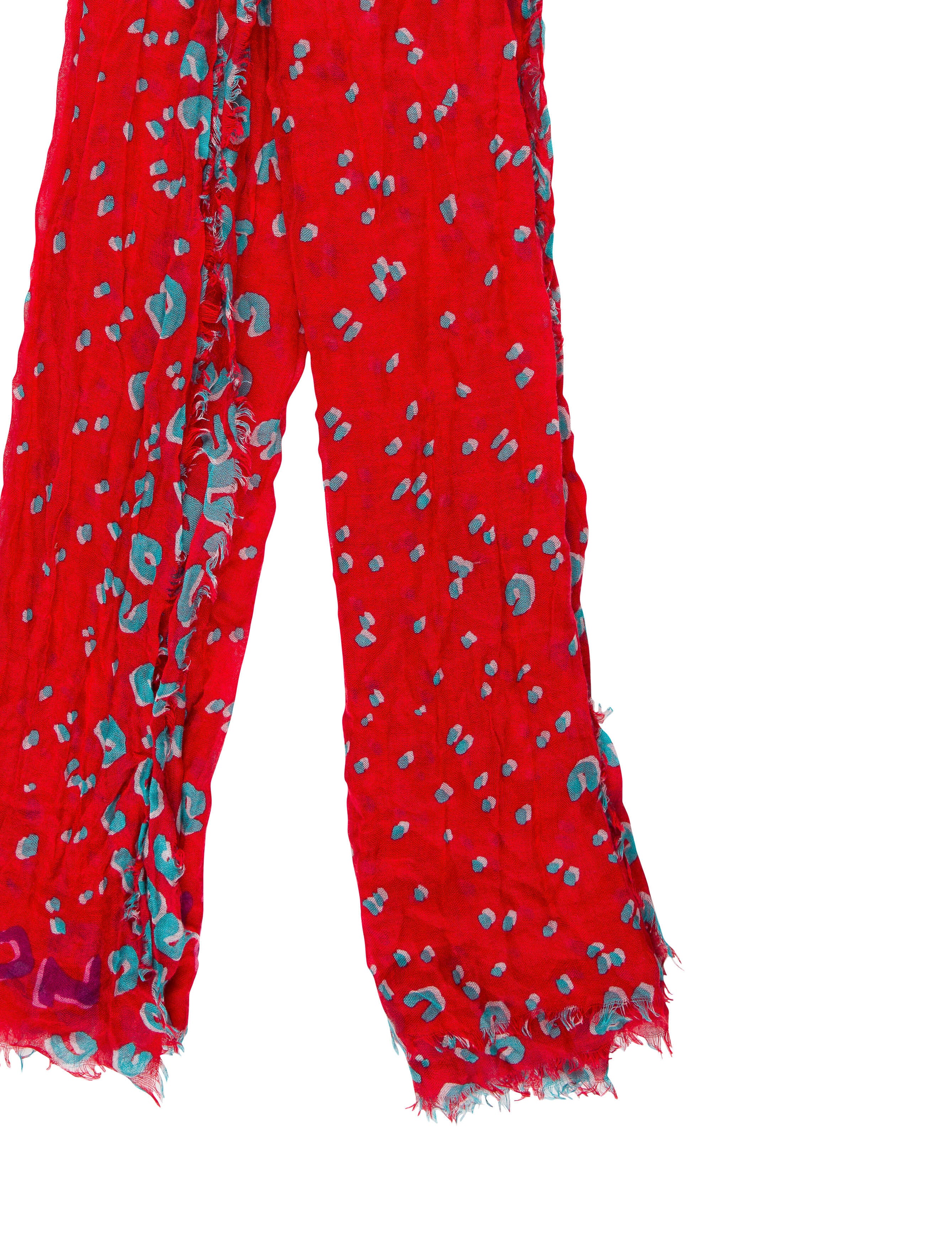 Louis Vuitton Graffiti Leopard Stole