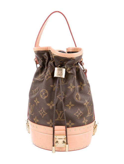 Louis Vuitton Monogram Petit Noé Trunk Bag Brown