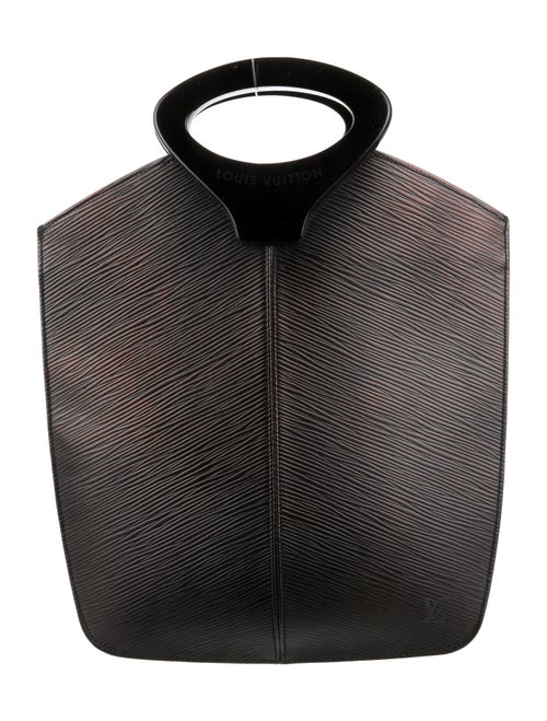 Louis Vuitton Epi Demi-Lune Tote Black
