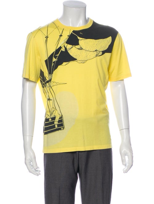 Louis Vuitton Signature Logo Hot Air Balloon T-Shi