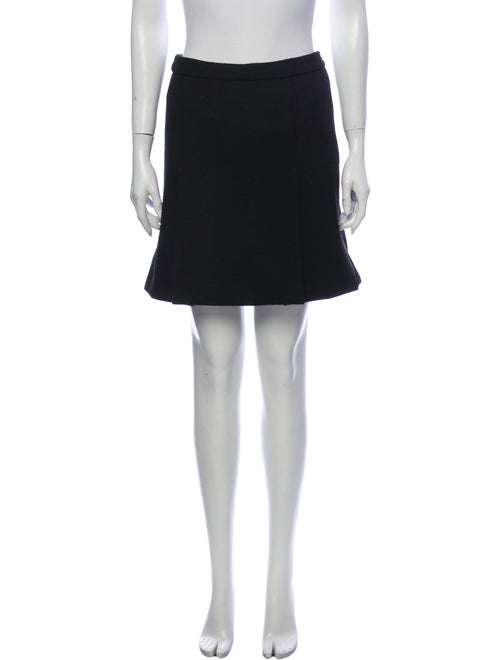 Louis Vuitton Wool Mini Skirt Wool